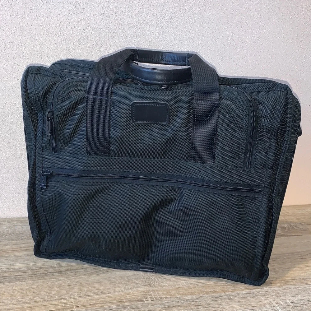TUMI Black CANVAS Men's Briefcase